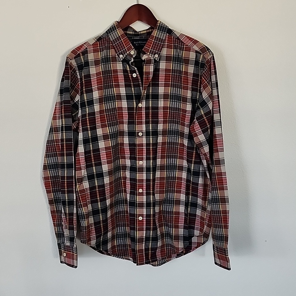 Reed Edward Washed Shirting 100% cotton